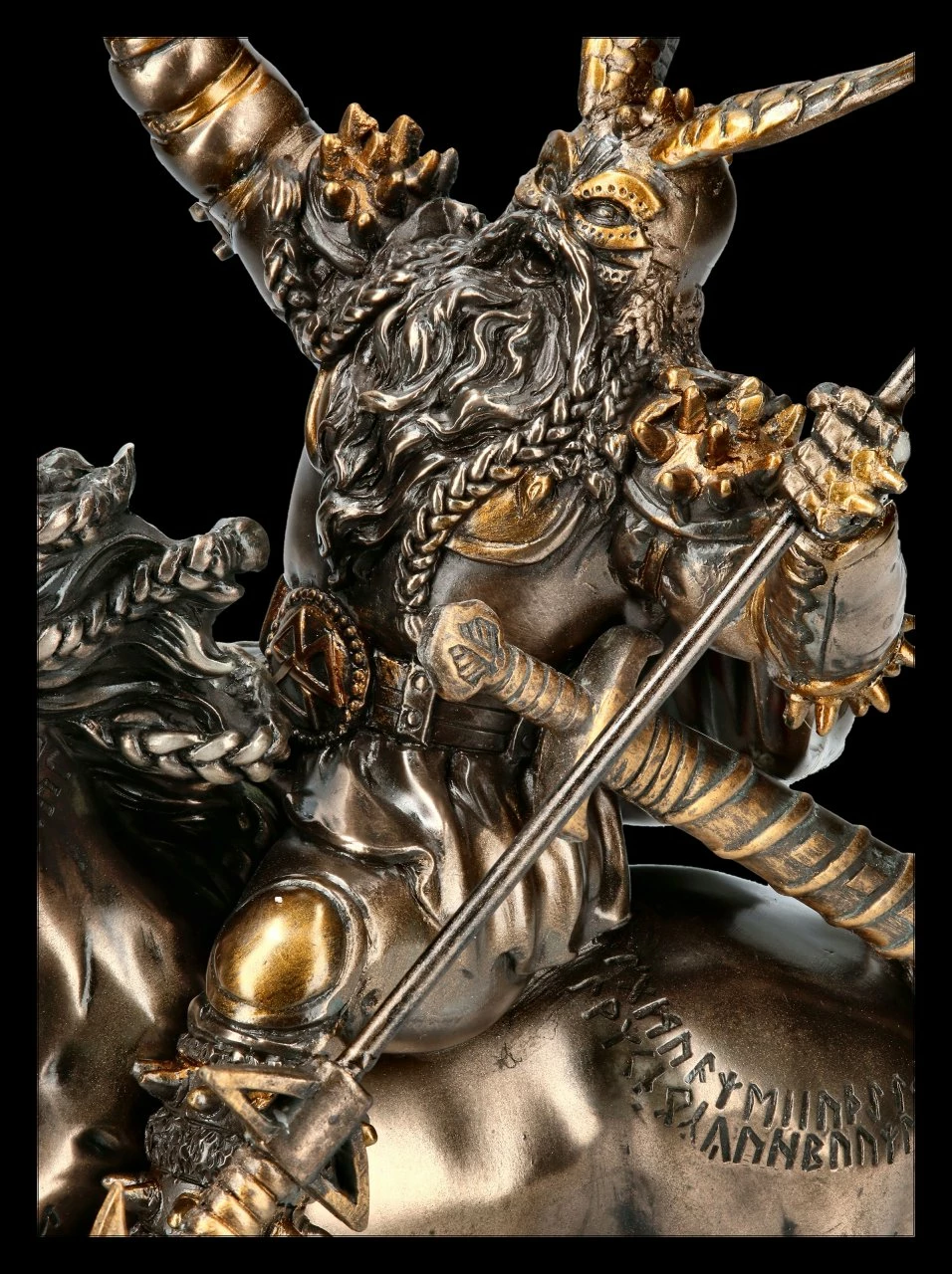 Odin Auf Achtbeinigem Pferd Sleipnir 8 Odin Auf Achtbeinigem Pferd Sleipnir – Bild 6