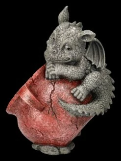 Garten Figur - Drache Auf Blumentopf Rechts -FIGUREN Verkäufe 2D ML7678 Ersatzbilder 6 1280x1280