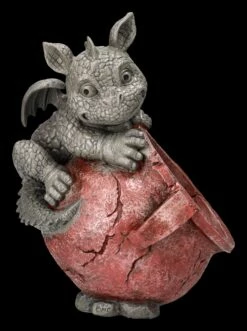 Garten Figur - Drache Auf Blumentopf Links 11 Garten Figur - Drache Auf Blumentopf Links -FIGUREN Verkäufe 2D ML7679 Ersatzbilder 1 1280x1280