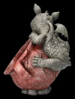 Garten Figur - Drache Auf Blumentopf Links 15 Garten Figur - Drache Auf Blumentopf Links -FIGUREN Verkäufe 2D ML7679 Ersatzbilder 3 1280x1280