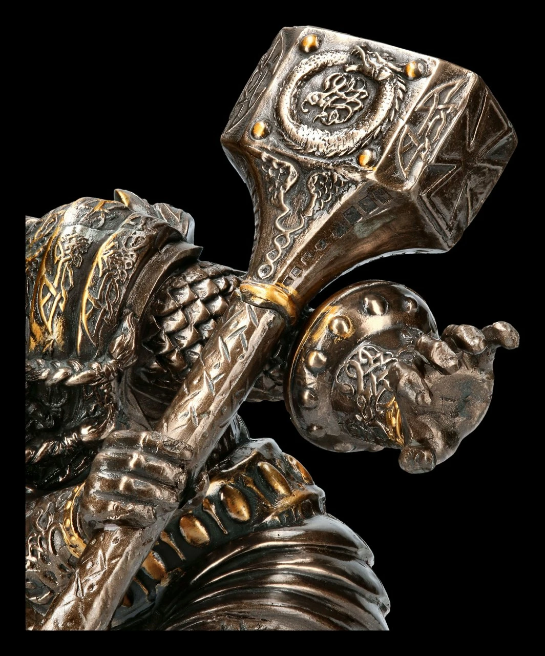 Thor Figur Im Kampf - Nordischer Gott 9 Thor Figur Im Kampf - Nordischer Gott – Bild 7