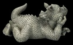 Gartenfigur - Drache Träumt Vor Sich Hin -FIGUREN Verkäufe 2D ML9374 Ersatzfotos 3 1280x1280