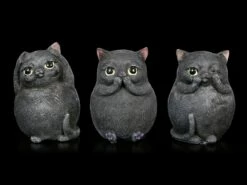 NEMESIS NOW Drei Dicke Katzen Figuren - Nichts Böses -FIGUREN Verkäufe 3 Dicke Katzen Figuren Nichts Boeses 1 1280x1280
