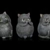 NEMESIS NOW Drei Dicke Katzen Figuren - Nichts Böses -FIGUREN Verkäufe 3 Dicke Katzen Figuren Nichts Boeses 1280x1280