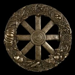 Wandrelief Wicca - Das Jahresrad
