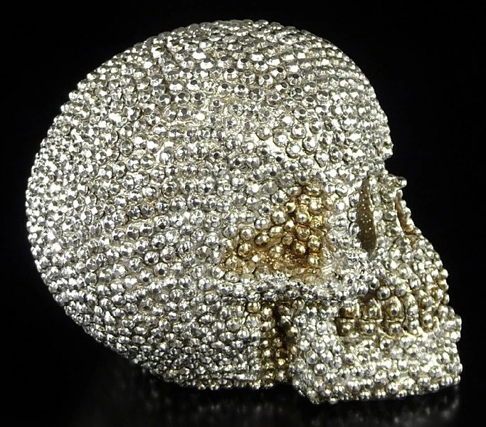 Totenkopf - Priceless Grin Mit Diamantoptik 4 Totenkopf - Priceless Grin Mit Diamantoptik – Bild 2