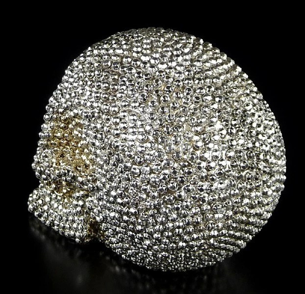 Totenkopf - Priceless Grin Mit Diamantoptik 5 Totenkopf - Priceless Grin Mit Diamantoptik – Bild 3