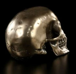 Totenkopf Medium - Bronziert -FIGUREN Verkäufe 7350 3 totenkopf bronze 3 1280x1280