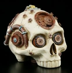 Steampunk Totenkopf Ohne Unterkiefer