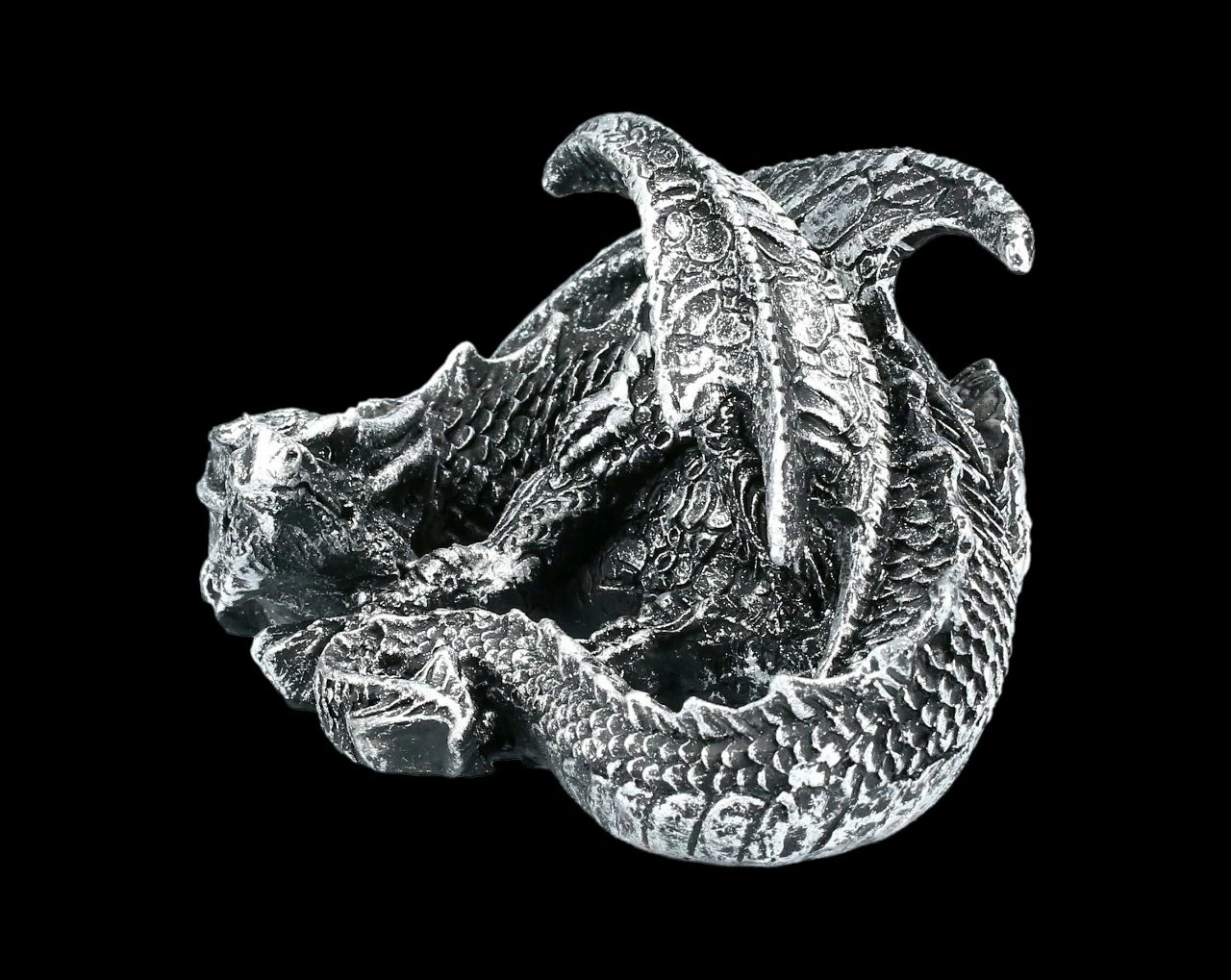 Drachen Figuren 2er Set - Silberner Nachtstern 5 Drachen Figuren 2er Set - Silberner Nachtstern – Bild 3