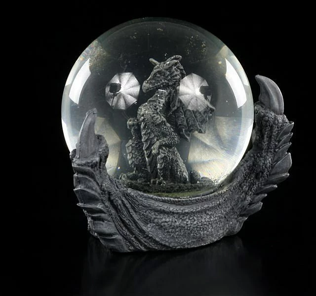 Drachen Schneekugel - Drachenklaue 4 Drachen Schneekugel - Drachenklaue – Bild 2