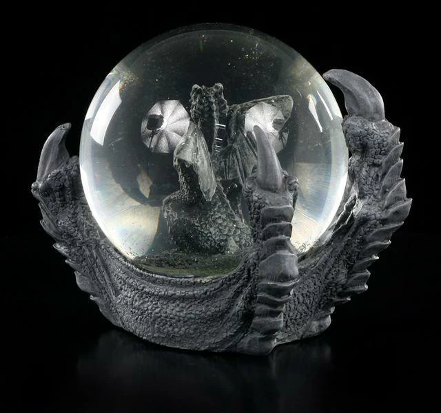 Drachen Schneekugel - Drachenklaue 5 Drachen Schneekugel - Drachenklaue – Bild 3