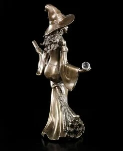 Hexen Figur - Hexe Reitet Auf Besen -FIGUREN Verkäufe 9354 3 witch figurine 3 1280x1280