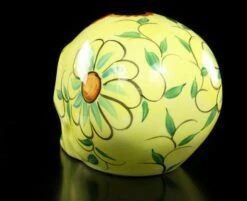 Mexikanischer Totenkopf - Keramik Gelb -FIGUREN Verkäufe 9602 2 day dead skull 2 1280x1280