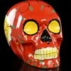 Mexikanischer Totenkopf - Keramik Rot -FIGUREN Verkäufe 9603 0 dead skull 1280x1280