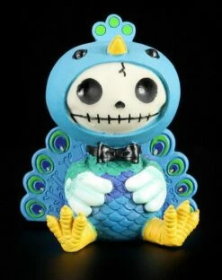 Große Furry Bones Figur - Peacock