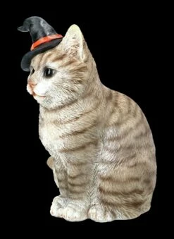 Graue Hexen-Katze Mit Zauberhut -FIGUREN Verkäufe AMI 13805 Graue Hexen Katze mit Zauberhut 3vmj19TvSPBgXz 1280x1280