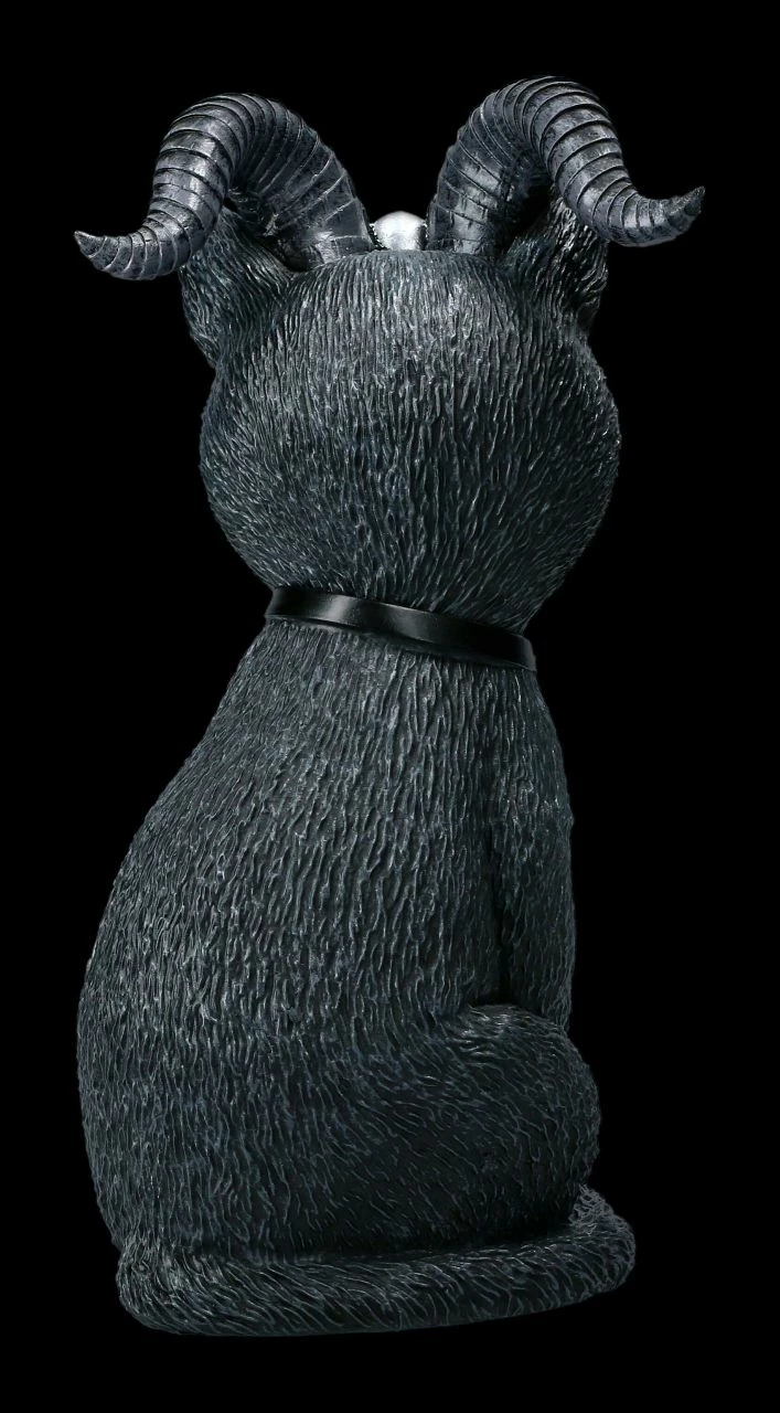 NEMESIS NOW Okkulte Katzenfigur Mit Hörnern - Pawzuph Groß 7 NEMESIS NOW Okkulte Katzenfigur Mit Hörnern - Pawzuph Groß – Bild 5