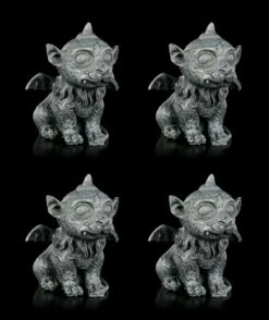 Gargoyle Figuren - Little Unicorn 4er Set