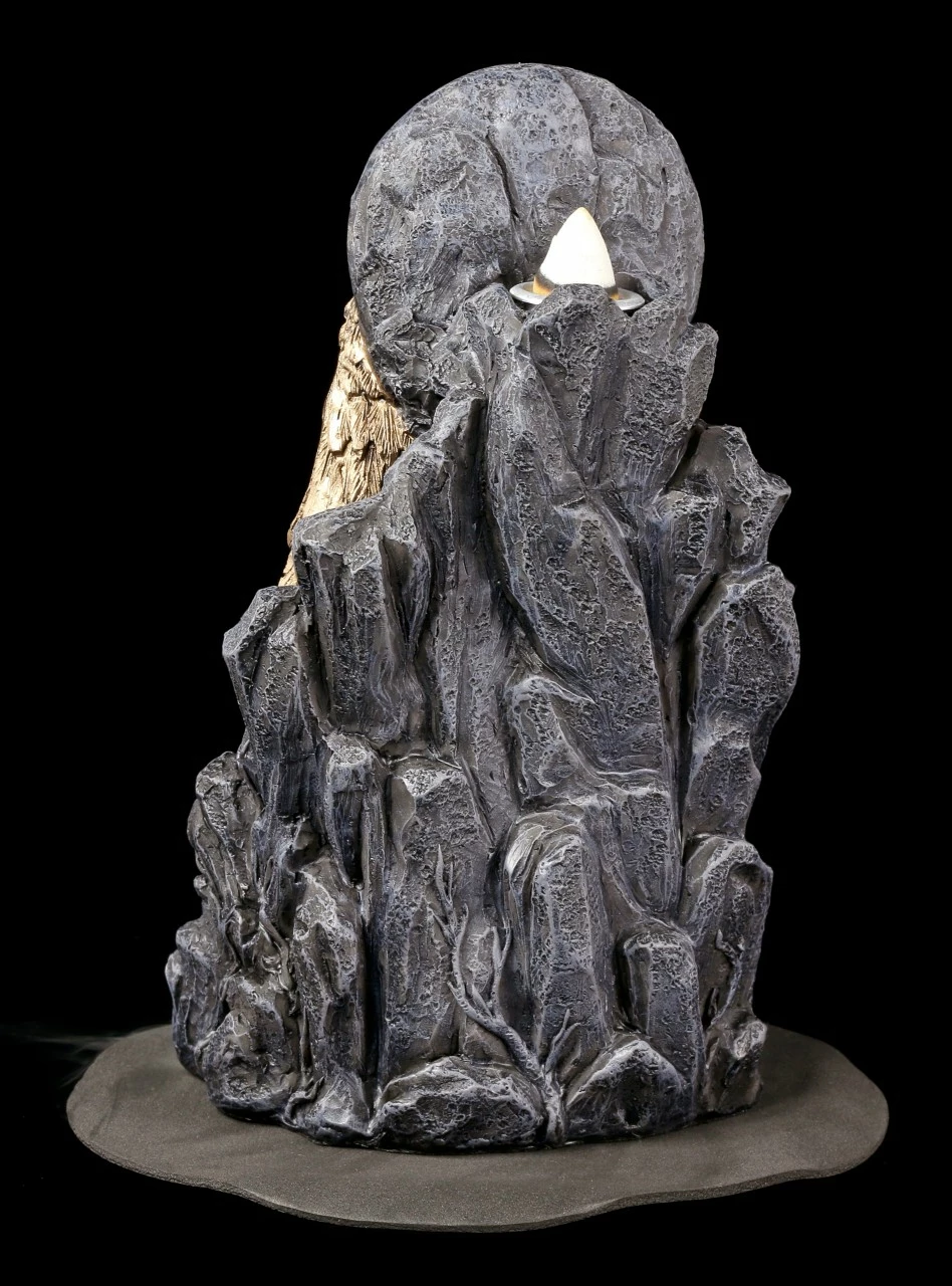 Backflow Räucherkegelhalter - Baphomet 6 Backflow Räucherkegelhalter - Baphomet – Bild 4