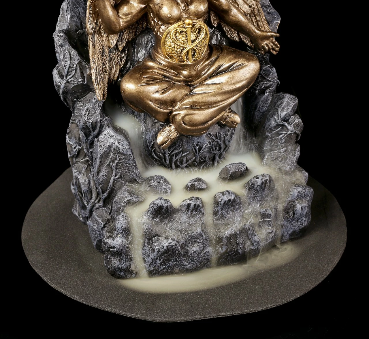 Backflow Räucherkegelhalter - Baphomet 9 Backflow Räucherkegelhalter - Baphomet – Bild 7