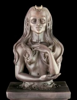 Büste - Gekrönte Halbmond Göttin -FIGUREN Verkäufe Bueste Halbmond Goettin 8 1280x1280