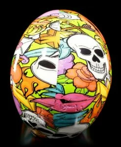 Bunter Comic Totenkopf - Calypso -FIGUREN Verkäufe Bunter Comic Totenkopf Calypso 3 1280x1280