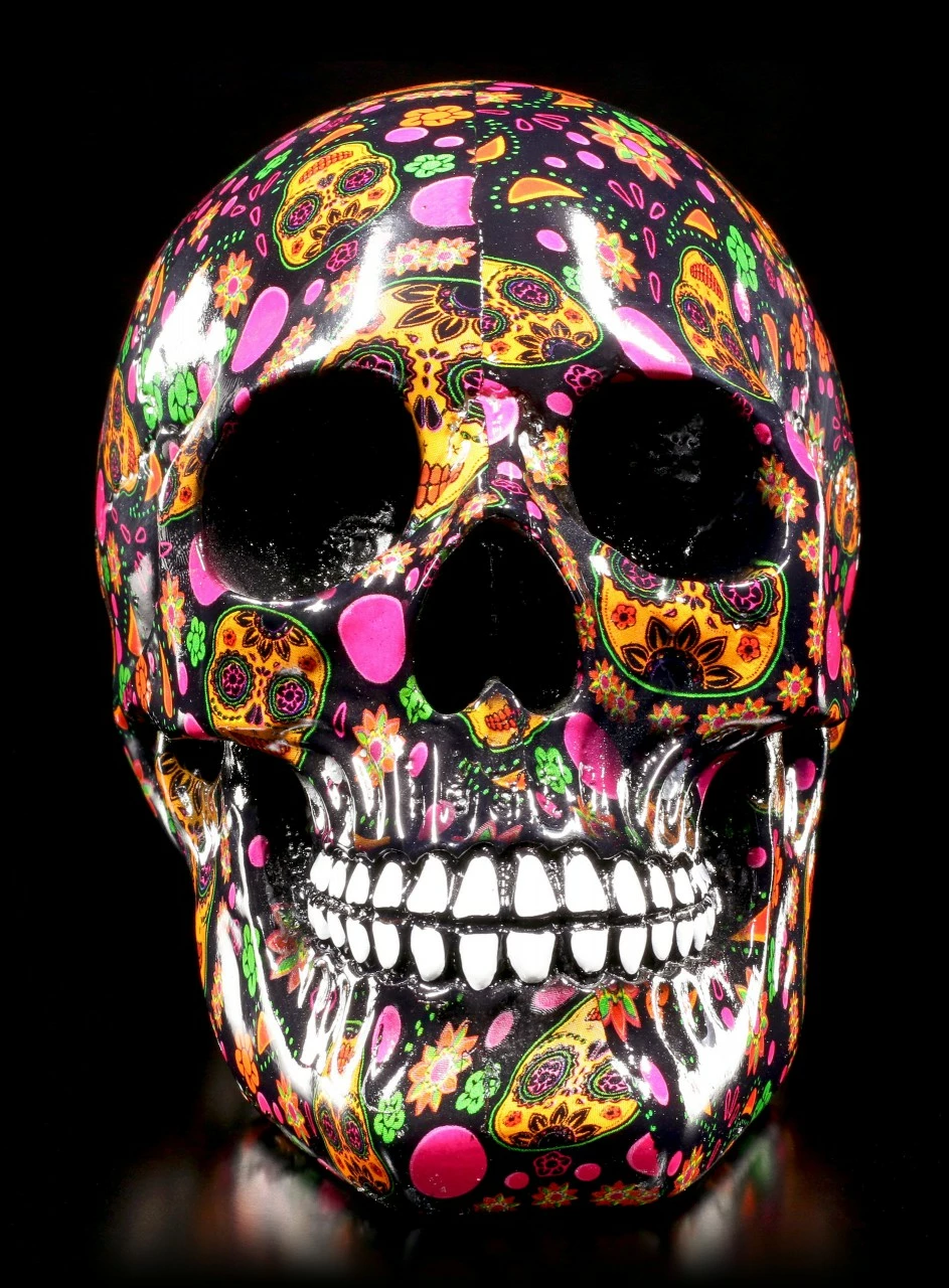 Bunter Day Of The Dead Totenkopf - VIVA! 4 Bunter Day Of The Dead Totenkopf - VIVA! – Bild 2