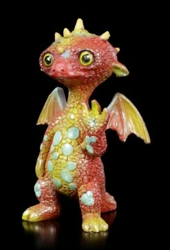 Niedliche Drachen Figur - Freundlicher Gregory -FIGUREN Verkäufe Cute Dragon Figurine Red Gregory 2 1280x1280