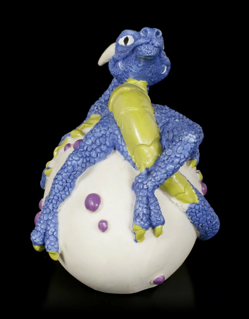 Niedliche Drachen Figur - Fauler Velz 5 Niedliche Drachen Figur - Fauler Velz – Bild 3