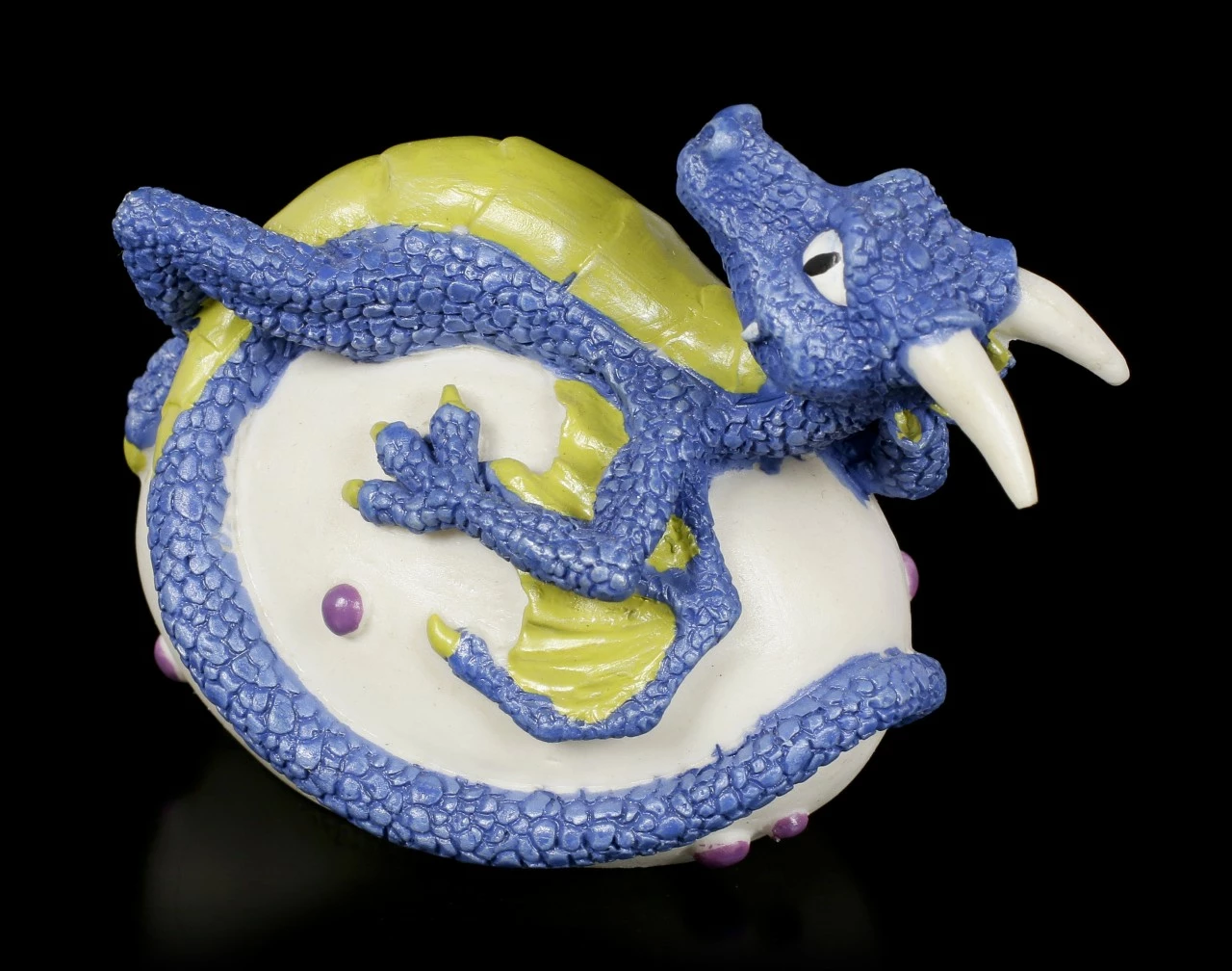 Niedliche Drachen Figur - Fauler Velz 6 Niedliche Drachen Figur - Fauler Velz – Bild 4