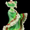 Flamenco Tänzerin - Day Of The Dead - Grün -FIGUREN Verkäufe Day Dead Flamenco Gruen 1280x1280