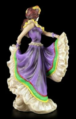 Flamenco Tänzerin - Day Of The Dead - Lila -FIGUREN Verkäufe Day Dead Flamenco Lila 4 1280x1280