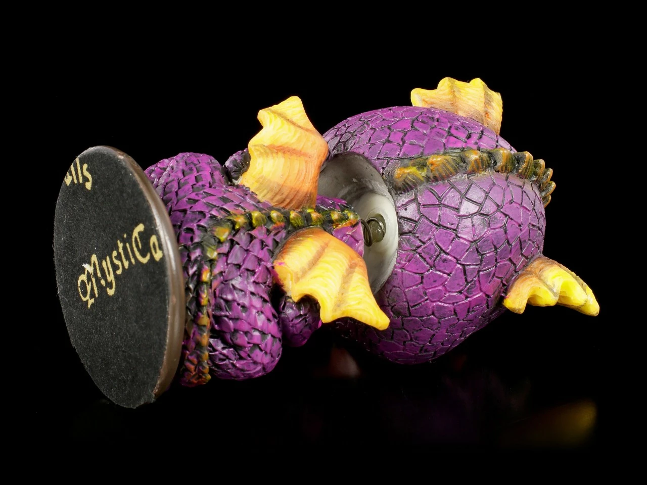 Lila Drache - Wackelkopf Figur 8 Lila Drache - Wackelkopf Figur – Bild 6