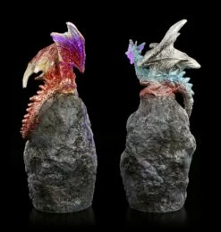 Drachen Auf Stein Mit LED - 2er Set -FIGUREN Verkäufe Drachen Auf Stein Mit LED Beleuchtung 2er Set 3 1280x1280