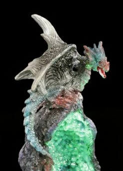 Drachen Auf Stein Mit LED - 2er Set -FIGUREN Verkäufe Drachen Auf Stein Mit LED Beleuchtung 2er Set 6 1280x1280