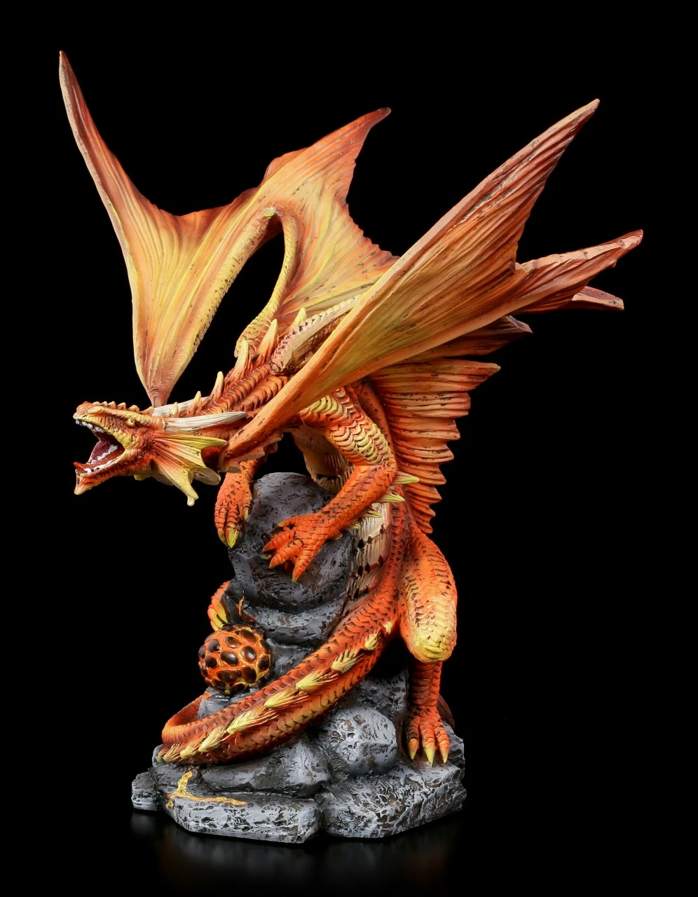 Drachen Figur - Adult Fire Dragon 3 Drachen Figur - Adult Fire Dragon
