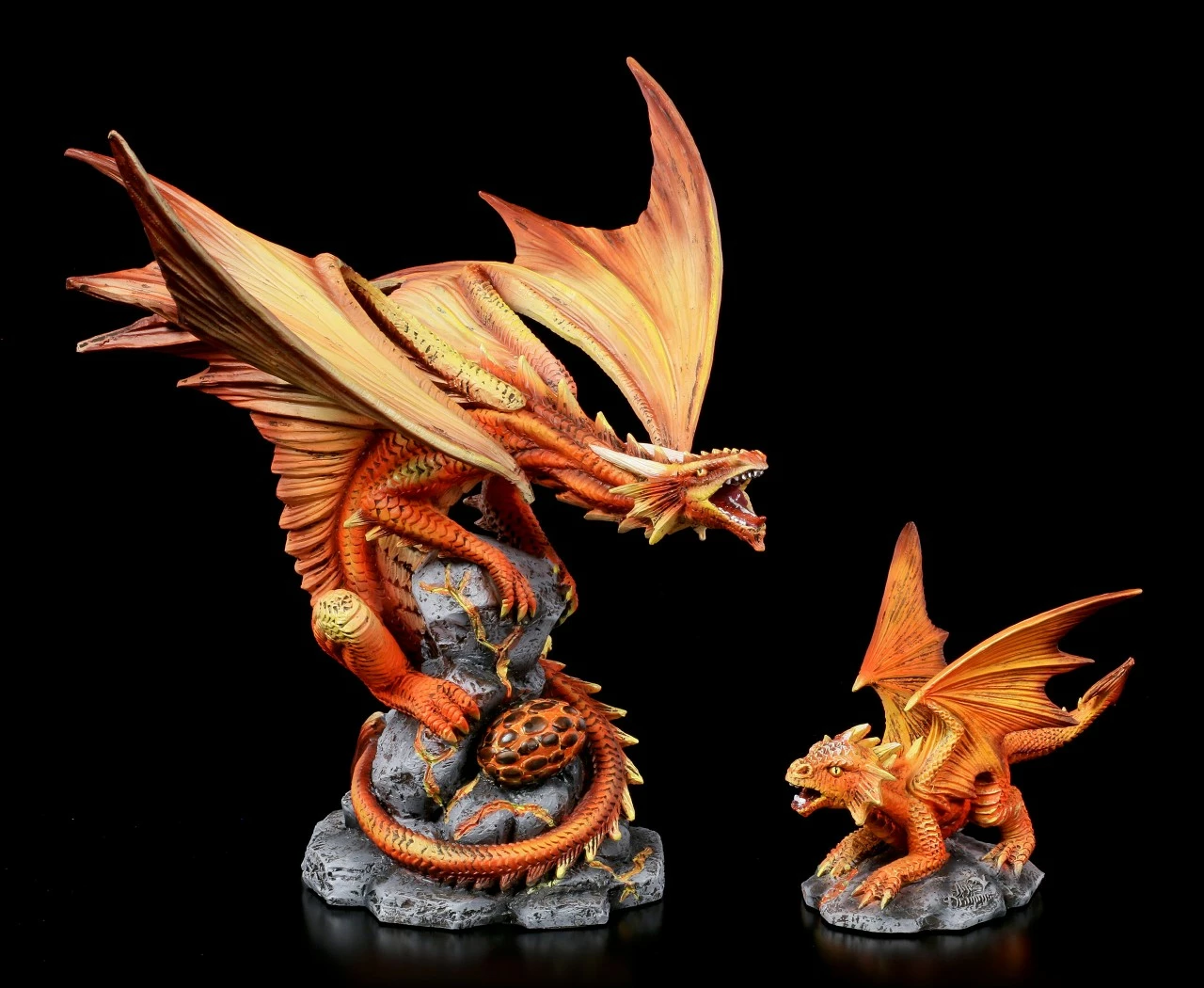 Drachen Figur - Adult Fire Dragon 10 Drachen Figur - Adult Fire Dragon – Bild 8
