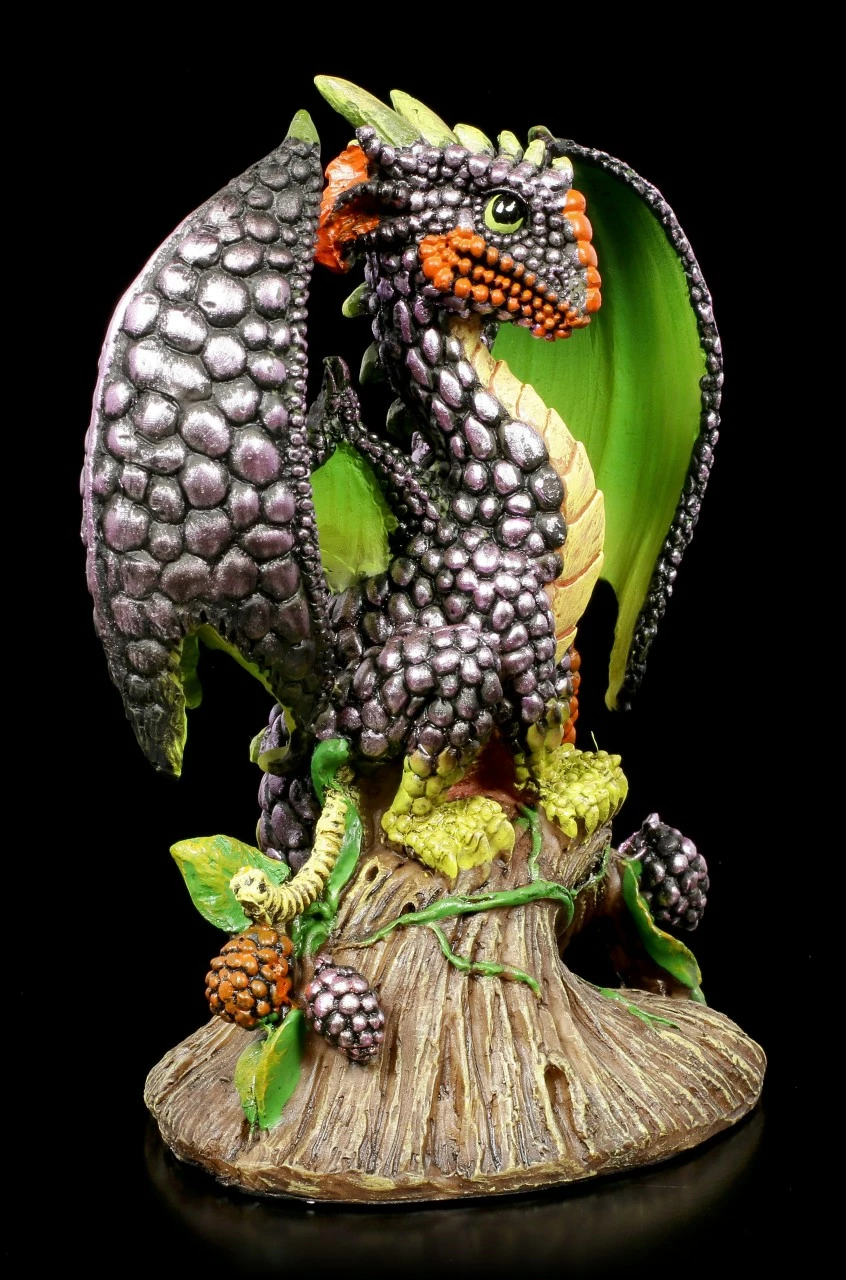 Drachen Figur - Blackberry Dragon By Stanley Morrison 8 Drachen Figur - Blackberry Dragon By Stanley Morrison – Bild 6
