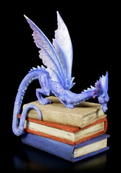 Drachen Figur - Book Dragon