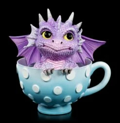 NEMESIS NOW Drachen Figur - Cutieling In Tasse
