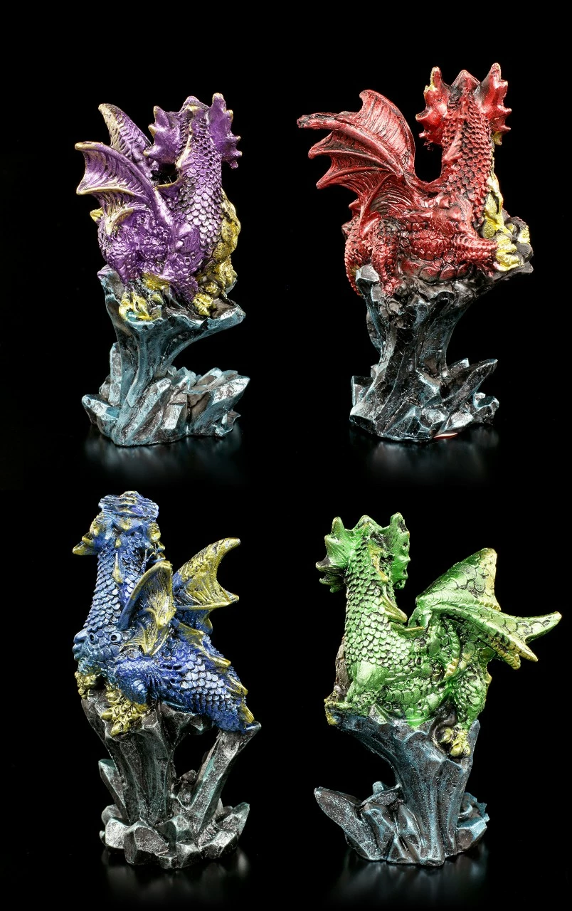 Drachen Figuren 4er Set - Dragonling Brood 4 Drachen Figuren 4er Set - Dragonling Brood – Bild 3