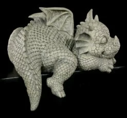 Drachen Kantenhocker Gartenfigur - Schaut Nach Rechts -FIGUREN Verkäufe Drachen Kantenhocker Gartenfigur Schaut Nach Rechts 2 1280x1280