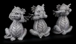 Niedliche Drachen 3er Set - Nichts Böses