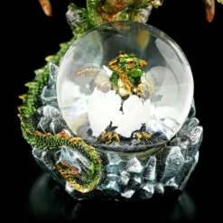 Drachenfigur Mit Schneekugel - Emerald Oracle 15 Drachenfigur Mit Schneekugel - Emerald Oracle -FIGUREN Verkäufe Drachen Schneekugel Emerald Oracle 6 1280x1280