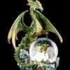 Drachenfigur Mit Schneekugel - Emerald Oracle 1 Drachenfigur Mit Schneekugel - Emerald Oracle -FIGUREN Verkäufe Drachen Schneekugel Emerald Oracle 1280x1280