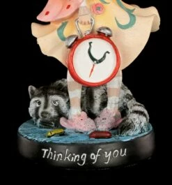 Elfen Figur Mit Waschbär - Thinking Of You -FIGUREN Verkäufe Elfe Beige Thinking 10 1280x1280