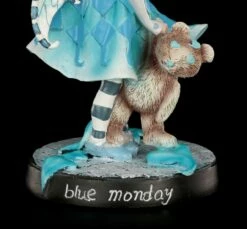 Elfen Figur Mit Teddy - Blue Monday -FIGUREN Verkäufe Elfe Blau Monday 10 1280x1280
