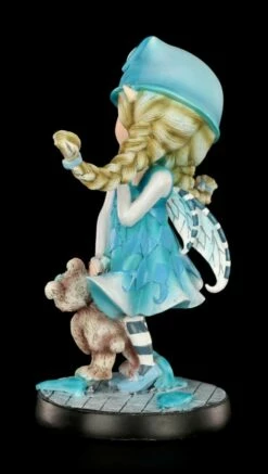 Elfen Figur Mit Teddy - Blue Monday -FIGUREN Verkäufe Elfe Blau Monday 4 1280x1280