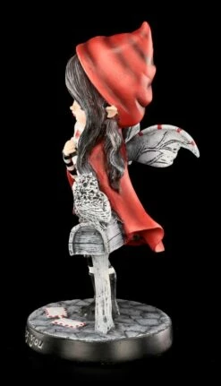 Elfen Figur Mit Eule - Missing You -FIGUREN Verkäufe Elfe Rot Missing 3 1280x1280